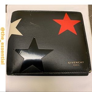 Givenchy Star Motif Billfold Wallet